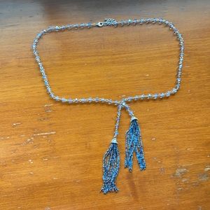 NWOT Tassel bead necklace